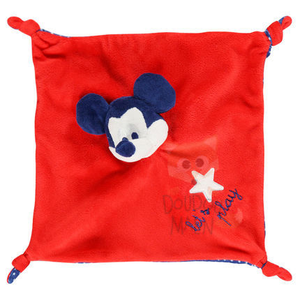  mickey plat carré rouge bleu lets play étoile blanc 
